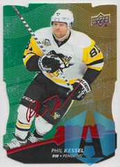 2017-18 UD Red MVP Level 1 Gold Phil Kessel #35 Die Cut